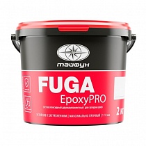 Затирка эпоксидная двухкомпонентная Тайфун Epoxy PRO цвет №037 графитовый, ведро 2 кг