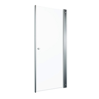 Душевая дверь УНО 70х185 прозрачное стекло 5мм, профиль хром