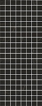 Декор 20х50 MM7204 Алькала черный мозаичный