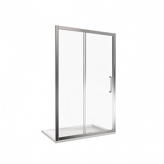Дверь для душа NEO WTW-110-C-CH 110х185 стекло прозрачное 5 мм, профиль хром