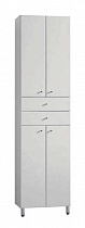 Шкаф-колонна Симпл 2С двустворчатый 1A122303SL010