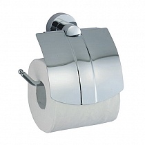 K-9425 Donau Держатель для туалетной бумаги с крышкой, хром