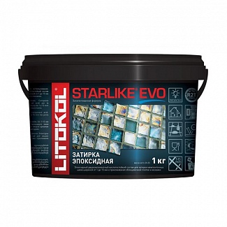 STARLIKE EVO (эпоксидная затирочная смесь) S.110 grigio perla ведро 1 кг