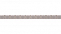 Бордюр карандаш 20х1,4 POF014 Бисер серый матовый