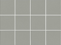 30х40 1329 Агуста керамогранит серый светлый натуральный (полотно из 12 частей 9,8х9,8)