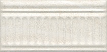 Бордюр 9,9х20 19046\3F Олимпия беж светлый структура