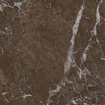 60х60 Simbel-tobaco GRS05-26 керамогранит коричневый мрамор с белыми прожилками