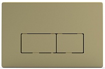 Панель смыва AZARIO цвет золото (квадратная) AZ-8200-0091/AZ-P58-0160