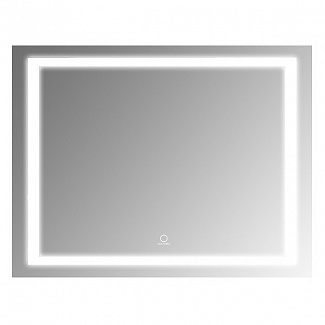 Зеркало AZARIO 80х60 подсветка, сенсорный выключатель с функцией диммера AZ-Z-046-1CS