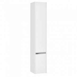 Шкаф-колонна Капри белый, правый 1A230503KP01R
