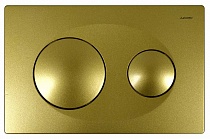 Панель смыва AZARIO золото глянцевый (круглая) AZ-8200-0014