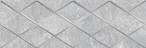 Декор 20х60 Alcor Attimo серый 17-05-06-1188-0