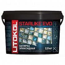 STARLIKE EVO (эпоксидная затирочная смесь) S.102 bianco ghiaccio ведро 2,5 кг