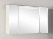Зеркало-шкаф Мадрид 120 1A113402MA010 со светильником, белый