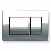 Кнопка смыва Kvadro Chrome (для инсталляции Alcora ST1200) хром глянцевый