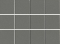 30х40 1330 Агуста керамогранит серый натуральный (полотно из 12 частей 9,8х9,8)
