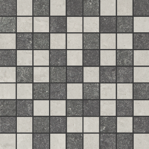 Декор 30х30 Travertino Mosaic Light Grey/Black G-410/P+G-440/P 